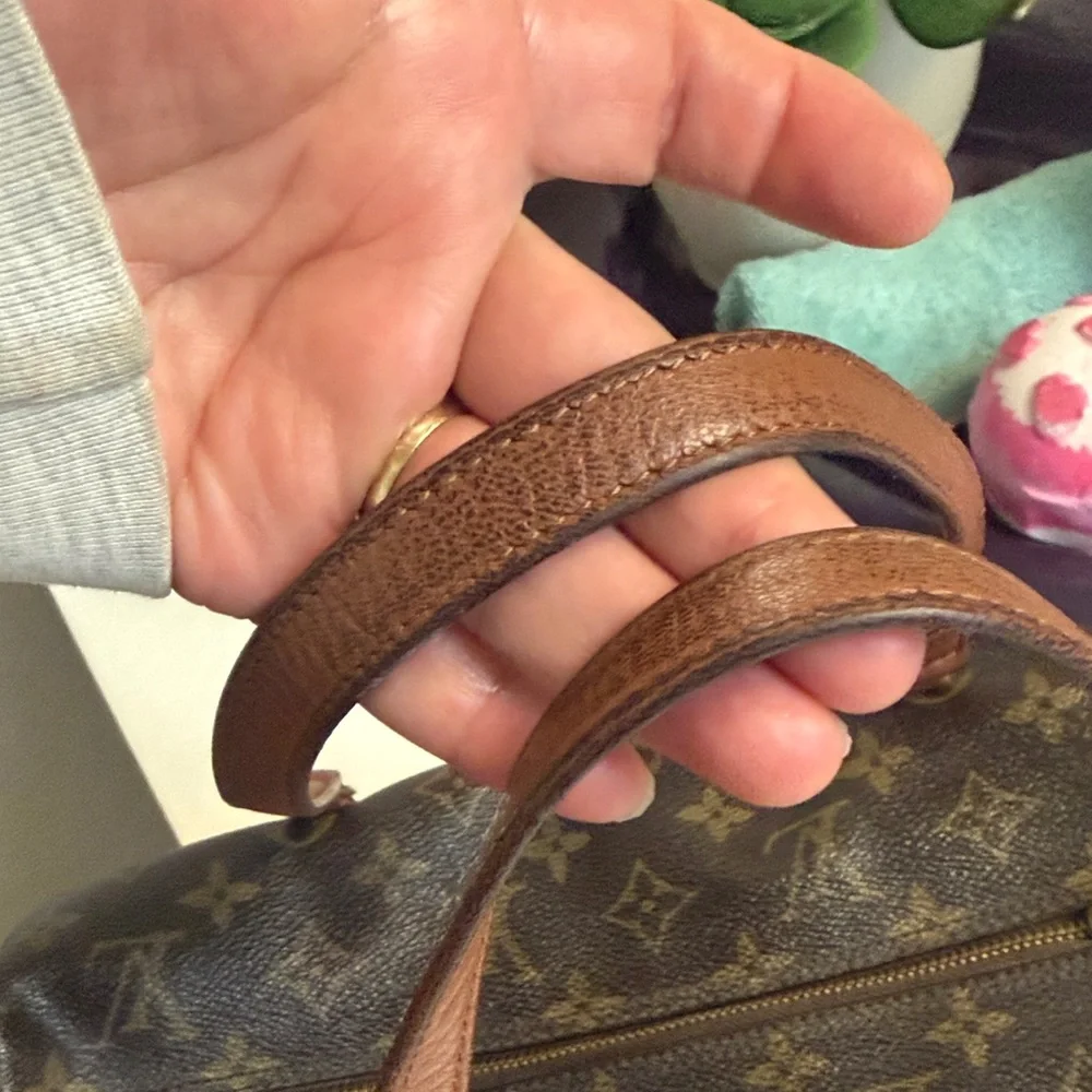 Louis Vuitton papillon 30 Brown Monogram Leather Bag